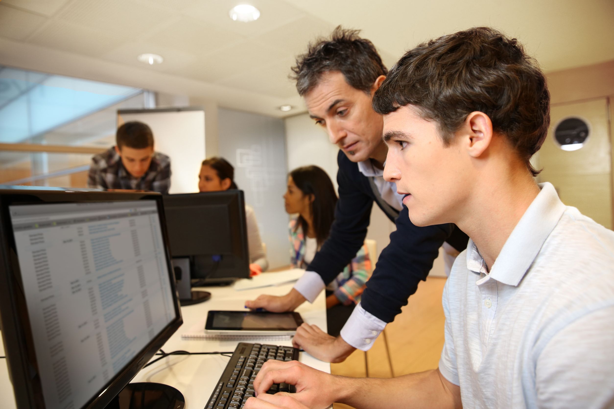 17335908_l-Teacher-and-student-working-on-computer